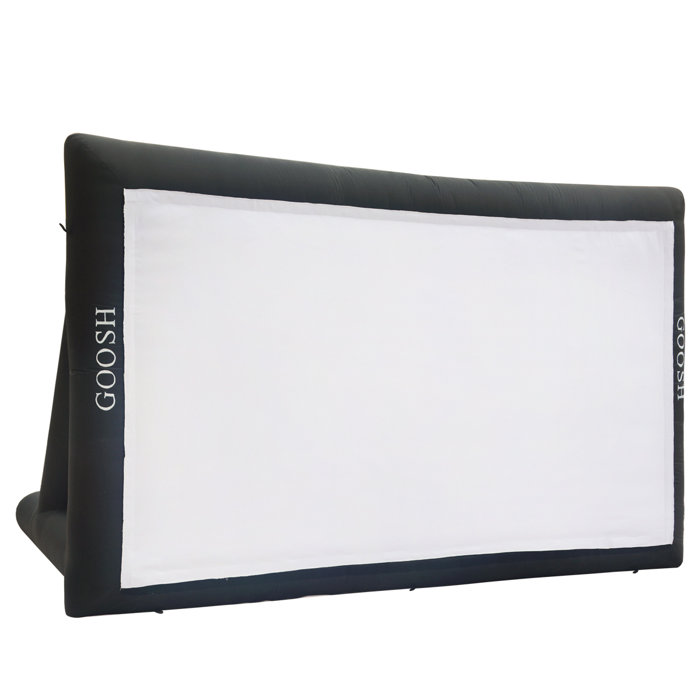 GOOSH White Portable Inflatable Projector Screen Wayfair